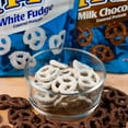 thumbnail image 2 of Flipz White Fudge Covered crunchy baked Pretzel, sweet and salty 5oz (4 Pack), 2 of 7