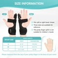 thumbnail image 6 of Fibee Pinky Finger Splint, Little Finger Brace for Tendonnitis, Pain Relief, Left or Right Hands (M), 6 of 10