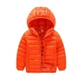 thumbnail image 3 of Yuanyu Toddler Little Big Child Boy Girl Lightweight Puffer Hooded Jacket Coat Kids Winter Warm Outwear 6-13 Years, 3 of 4
