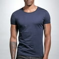 thumbnail image 3 of Man T Shirt Summer Hipster Low Cut V Neck Comfortable Short Sleeve Pullove, 3 of 9