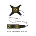 thumbnail image 2 of Football Kick Trainer Soccer Training Aids Hands Free Throw Sole Practice Equipment With Adjustable Belt Elastic Rope Football Training Belt, 2 of 6