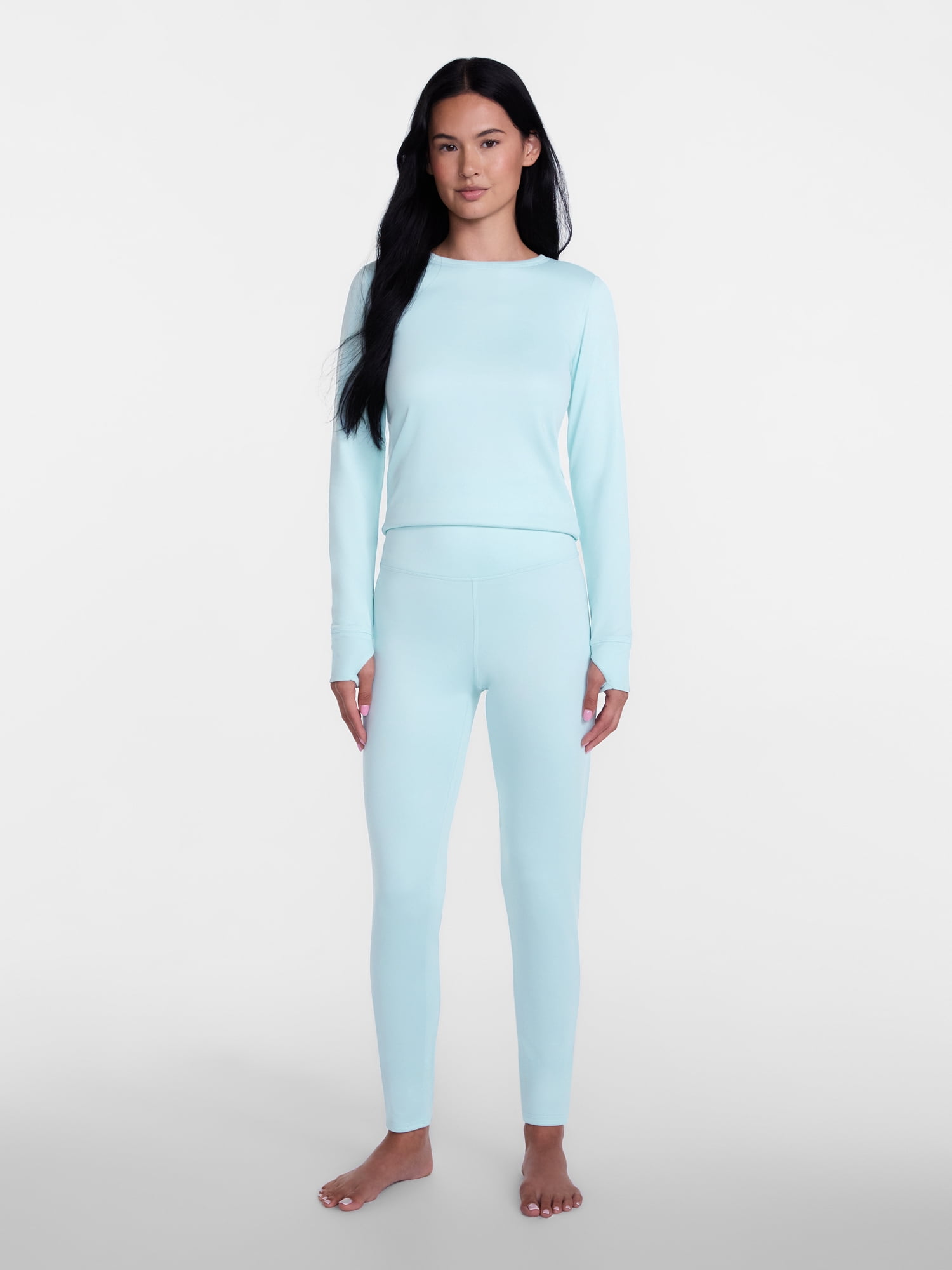 ClimateRight by Cuddl Duds Women's Warmer Thermal Guard Base Layer Thermal Leggings, Sizes XS to 4X