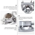 thumbnail image 4 of 4 Pcs Double Lock Barbell Lock Collar Dumbbell Hex Nut for Training, 4 of 8