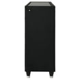thumbnail image 5 of Coaster Lorient 8-Drawer Velvet Upholstered LED Flame Box Dresser in Black, 5 of 14