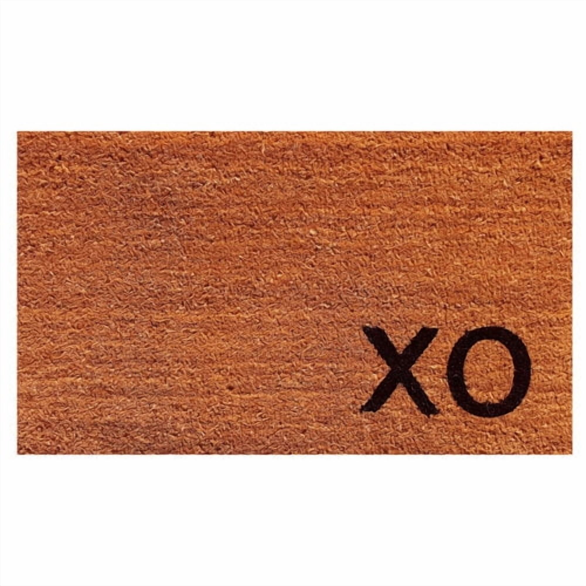 Calloway Mills Black XO Outdoor Doormat