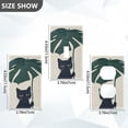 thumbnail image 7 of Yayeee Toggle Light Switch Wall Plate 1-Gang 4.5"x2.7" Home Decorative Outlet Cover, Black Cat Plants, 7 of 7