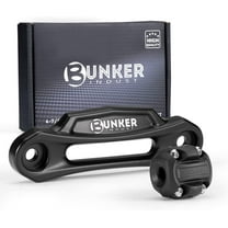 BUNKER INDUST Aluminum Fairlead 6 inch for 3,500- 4,500 lbs Winch