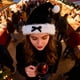thumbnail image 4 of One Size Fits All Thickened Large Size Santa Hat Party Christmas Decorations, 4 of 6