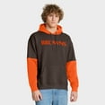thumbnail image 2 of Men's Fanatics Brown Cleveland Browns Helmet Retro Pullover Hoodie, 2 of 7