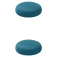 thumbnail image 3 of ZheElen Grippers Backing Stool Cushions – Stay In Place For Added Polyester Round Cushion Seat Covers Mild Waterproofing black green 2Set, 3 of 6