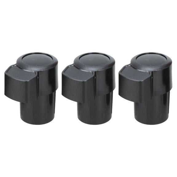 Saxophone End Caps Altos Saxophone End Plug Black All Purpose Plastic Sax End Plug Caps Replacement for Altos Saxophone Sax