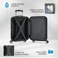 thumbnail image 5 of Elite Luggage Dori Hardside Expandable Carry-On Spinner Luggage, Silver, 21" Carry-on, 5 of 7