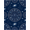 Blue, Pattern 12, variant on ODIKA 8'x10' Washable Area Rug Non-Shedding, Easy Care, Starry Vortex Meteorite Astrology Uranus Themed Galaxy Nebula Refined Structured for King Size Bedroom Under Bed, Master Suite