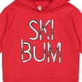 thumbnail image 3 of Inktastic Ski Bum Toddler Hoodie, 3 of 4