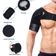 thumbnail image 3 of Shoulder Support Strap, Single Shoulder Wrap Regain Transmit Strength Stable Enlarged Relieve Discomfort  for Sports, 3 of 8