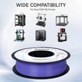 thumbnail image 6 of Epelay PLA Plus 3D Printer Filament, 1.75mm, 1kg Spool, Purple, Compatible with Most FDM Printers, 6 of 7