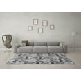 thumbnail image 3 of Ahgly Company Indoor Rectangle Abstract Gray Modern Area Rugs, 7' x 9', 3 of 4