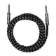 thumbnail image 1 of JORINDO Cable de audio para guitarra 6,35 mm 1/4 pulg. 22 AWG Cable para amplificador de instrumentos musicales 3 m / 9,8 pies JD6206, 1 of 5