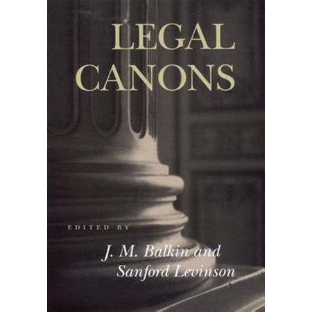 Pre-Owned Legal Canons (Hardcover)