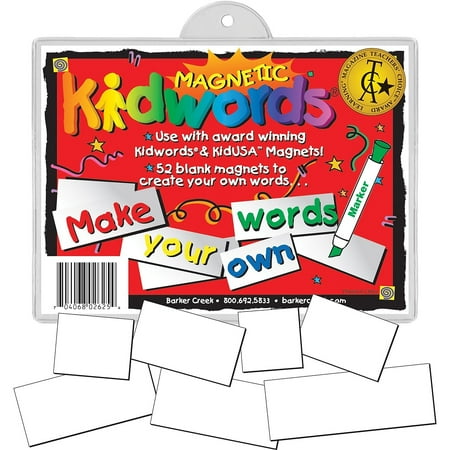 UPC: 0704068026254 | Barker Creek Learning Magnets Kidwords Make Your Own Word 3+ Age LM2625
