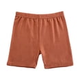 thumbnail image 5 of Girls Basic Solid Biker Short Spandex Yoga Leggings, 5 of 6