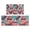 Pioneer Flower Floral-1, variant on Pioneer Flower Floral Print Pattern Kitchen Rugs Sets Of 2, Anti Fatigue Non Slip Washable Floor Mats for Kitchen Sink Laundry, 17X30 Inch   17X47 Inch