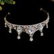 thumbnail image 4 of Tiara de boda para mujer, corona de diamantes de imitación, corona de novia para boda, tocado para cumpleaños, 4 of 6