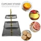 thumbnail image 4 of Soporte para cupcakes, soporte para postres, soporte para pasteles, soporte para servir de 3 niveles, soporte de exhibición, 4 of 6