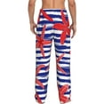 thumbnail image 3 of Picia Sea Stars Mens Soft Woven Cotton Elastic Waistband Sleep Pajama Pant Lounge Sleep Pant With Pockets And Drawstring-Medium, 3 of 9