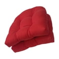 thumbnail image 2 of Cojín De Mimbre Para Asiento De Patio, Transpirable, Para Interior Y Exterior, Color Rojo, 2 of 8