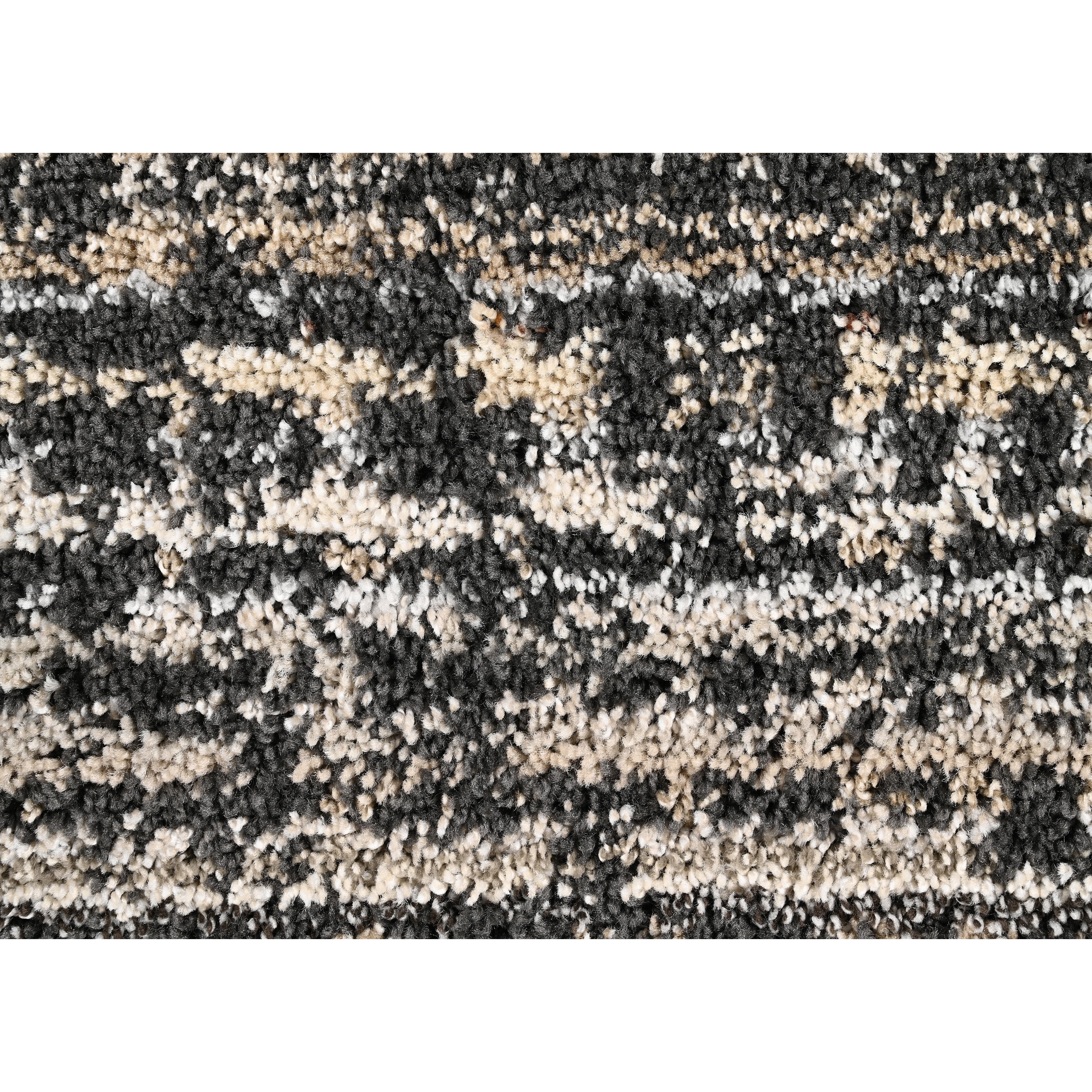 Garland Rug Rumba Cinder Gray/Earth Tone Indoor Runner Rug, 3' x 12'