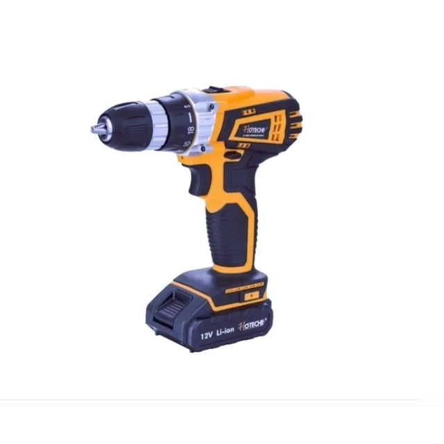 Taladro Atornillador Inalambrico Hoteche 12V Litio Incluye 2 Baterias P800102A