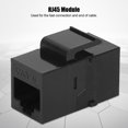 thumbnail image 4 of Módulo RJ45 Cat6 de 3 piezas módulo RJ45 área de trabajo para conexión de enchufe de comunicación ANGGREK Otros, 4 of 8