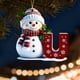 thumbnail image 4 of Adornos navideños personalizados con letras 2025 | Colgante acrílico para decorar el árbol | Adornos navideños personalizables para la decoración del hogar, 4 of 6