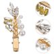 thumbnail image 3 of Hair Clips Pearl Hairpins for Women 16Pcs Golden Decorative Hairpins, 3 of 4