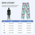 thumbnail image 6 of Kdxio Flamingo Print Men's Sleep Pajama Pant Lounge Pants with Pockets, 6 of 8