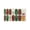 C, variant on Tkrady 14 Sheets Glitter Christmas Nail Sticker Full Wraps Nail Polish Sticker Glitter Manicure Kits For Nail Design Nail Art Design Xmas Nail Decals