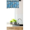 thumbnail image 3 of Ambesonne Birds Window Valance, Cherry Blossom and Finches, 42" x 12", Pale Pink Azure Blue, 3 of 3