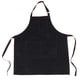 thumbnail image 2 of Delantal Con Peto, Ajustable Con 2 Bolsillos, De Tela Vaquera, Resistente Al Agua Y Al Aceite, Delantal De Cocina Para Chefs, Hombres Y Mujeres., 2 of 7