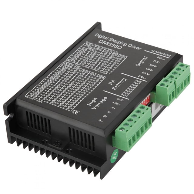 DM556D 48V DC Controlador de motor paso a paso de alta potencia bifásico para fresado de enrutador CNC