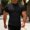 Black, variant on DPTALR Men's Solid Color High Collar Short Sleeve T-Shirt Casual Fashion Base Layer Top,Black,Big and Tall Man XXL