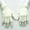 White, variant on Fingerless Gloves Winter Mens Womens Thermal Unisex Half Finger Magic One Size