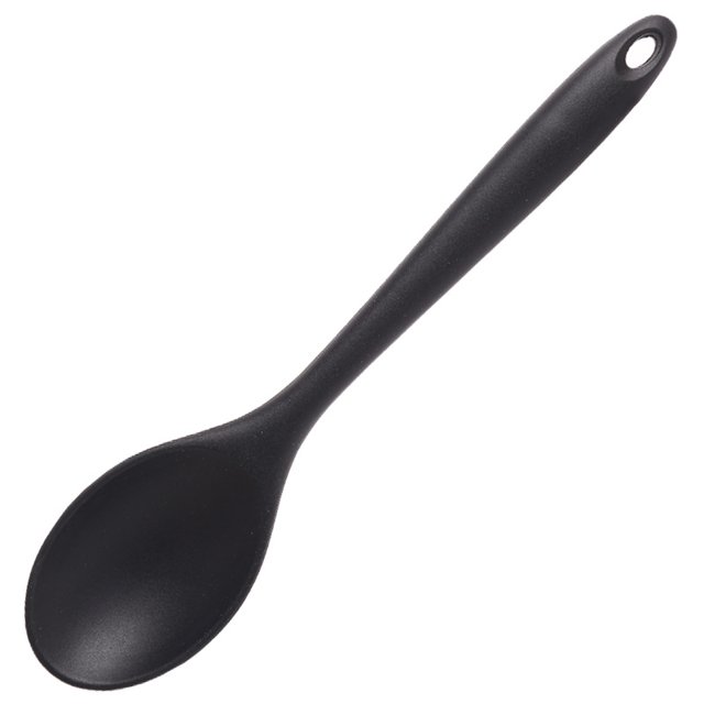Silicone mixing spoon soup spoon integrated silicone dense change kitchen spoon kitchenware soup spoon change
