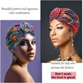African Head wrap Headbands for Women Turbans Hair Wraps Headband Pre