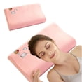thumbnail image 1 of ddioayh Pillowcase 100% Durable Satin with Zipper Closure Hair Protection Soft Breathable Glossy Look 19.68x11.8in for Neck Pillow Gentle on Skin, 1 of 9