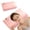 Pink, variant on Yakvarog Breathable Cotton Pillowcases 19.68x11.8in Zipper Design Memory Foam Pillow Covers for Bedroom