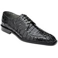 thumbnail image 2 of Mens Belvedere Business Shoes Chapo Genuine Crocodile Leather Formal 1465 Black, 2 of 2