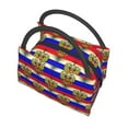 thumbnail image 4 of Russian Flag Lunch Bag Reusable Insulated Lunch Tote Cooler Box For Women Men, 4 of 6