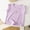Purple, variant on Spazoro Toddler Girls T-shirts, Solid Color Summer Casual Crewneck Short Sleeve Tops Pink Size 0-11T