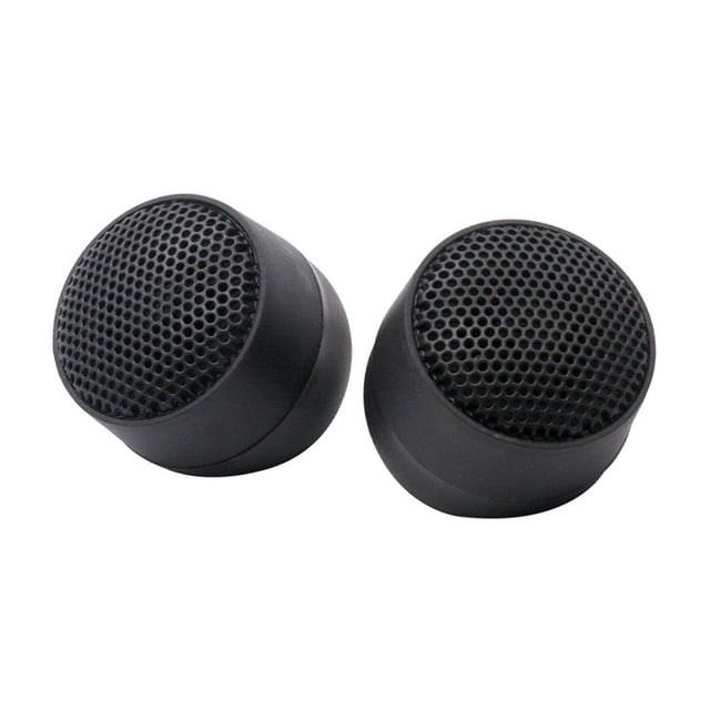 Almencla 2 Pieces Car Loud Speakers Tweeter 200W Maximum Power Mini Car Audio System